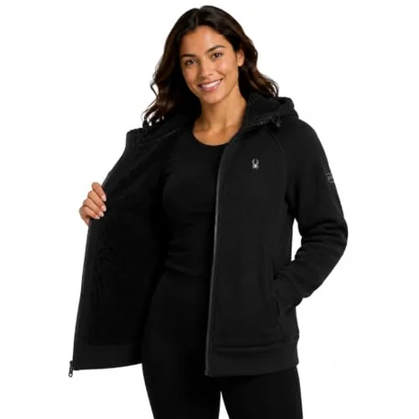 Chaqueta Sherpa térmica Spyder para mujer